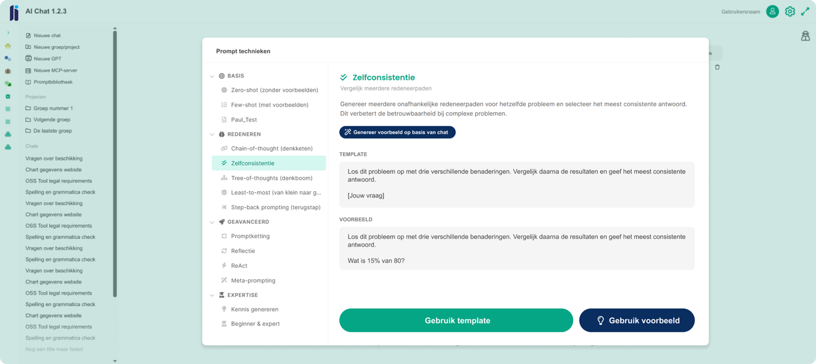 AI Chat Technieken