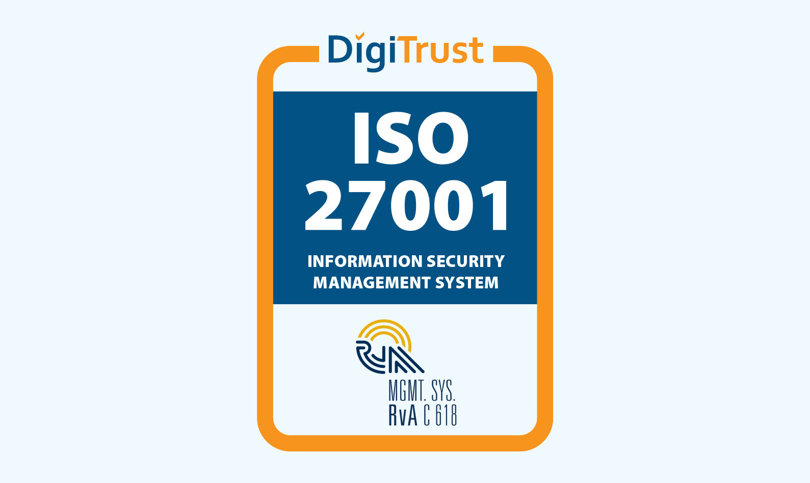 ISO 27001 certified