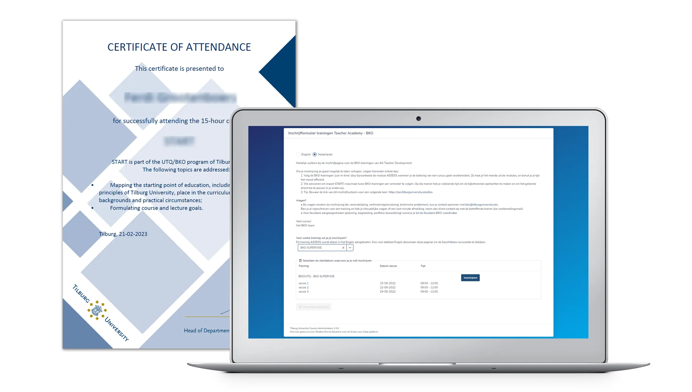 Certificaat genereren met software