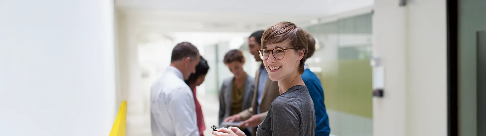 Zakelijke dienstverlening software banner